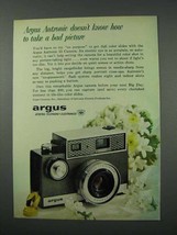 1961 Argus Autronic 35 Camera Ad - $18.49