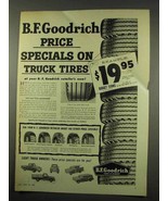 1956 B.F. Goodrich Truck Tires Ad - £14.54 GBP