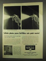 1956 DeVilbiss Paint Heater Ad - Cut Paint Waste - $18.49