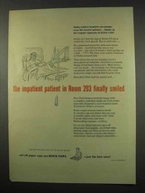 1956 Dixie Cup Ad - The Impatient Patient - £15.16 GBP