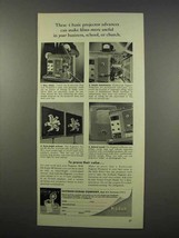 1956 Kodak Kodascope Pageant Projector Ad - Advances - $18.49