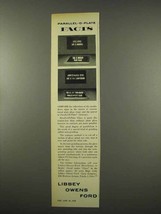 1956 Libbey Owens Ford Glass Ad - £14.86 GBP