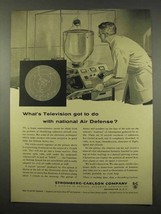 1956 Stromberg-Carlson Charactron Ad - Air Defense - £14.56 GBP