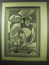 1960 Esso Golden Petrol Ad - Pick Esso (Golden Period) - £14.50 GBP