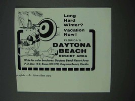 1961 Daytona Beach Florida Tourism Ad - Vacation - £14.76 GBP