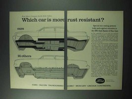 1961 Ford Motor Company Ad - More Rust Resistant - $18.49