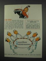 1961 General Motors Ad - Car Saver - £14.50 GBP