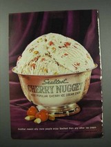 1961 Sealtest Cherry Nugget Ice Cream Ad - $18.49