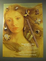 1973 De Beers Diamond Ad - Nature&#39;s Gift to Men - $18.49