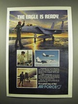 1978 U.S. Air Force Ad - The Eagle is Ready - $18.49