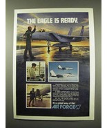 1978 U.S. Air Force Ad - The Eagle is Ready - £14.55 GBP