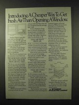 1982 Mitsubishi Lossnay Heat Exchanger Ad - Cheaper - £14.77 GBP