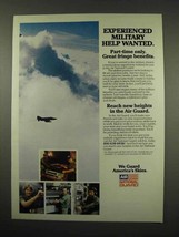 1982 U.S. Air National Guard Ad - Help Wanted - £14.65 GBP