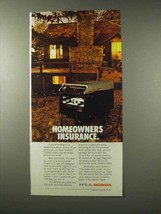 1983 Honda EX5500 Generator Ad - Homeowners Insurance - £14.61 GBP