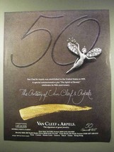 1989 Van Cleef &amp; Arpels Ad - The Spirit of Beauty Pin - £14.45 GBP