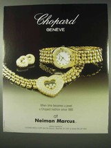1991 Chopard Watch, Jewelry Ad - £14.82 GBP