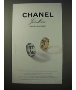 1998 Chanel Jewelry Ad - Three Symbols Ring - £14.78 GBP