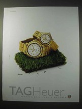 1997 Tag Heuer 6000 Gold Series Watch Ad - £14.78 GBP