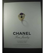 1998 Chanel Coco Ring Jewelry Ad - £14.78 GBP