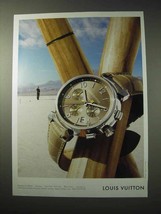2003 Louis Vuitton Watch Ad - $18.49