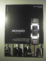 2003 Movado Elliptica Watch Ad - Wynton Marsalis - $18.49