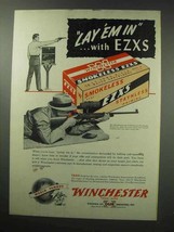 1950 Winchester Model 52 Rifle and EZXS Ammunition Ad - $18.49