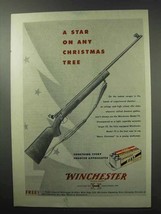 1951 Winchester Model 75 Rifle and EZXS Ammunition Ad - $18.49