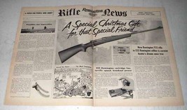 1951 Remington 722 Rifle Ad - Special Christmas Gift - $18.49