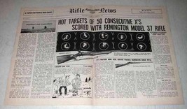 1951 Remington Model 37 Rifle Ad - Hot Targets - $18.49
