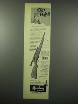 1954 Mossberg Model 142K Rifle Ad - She&#39;s Perfect - £14.48 GBP