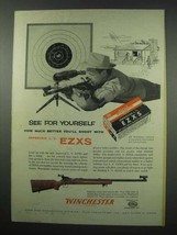 1954 Winchester EZXS Cartridges; Model 52 Rifle Ad - £14.78 GBP