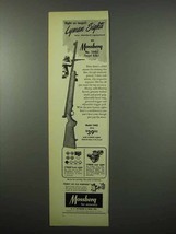 1955 Mossberg Model 144LS Rifle Ad - Lyman Sights - $18.49