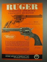 1955 Ruger Single-Six Revolver Ad - Traditional - $18.49