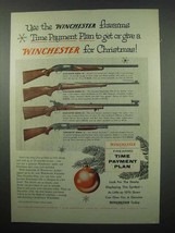1955 Winchester Ad - Model 50 Shotgun; Model 70 Rifle + - £14.78 GBP