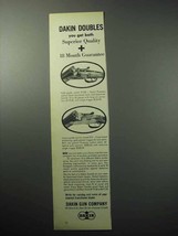 1958 Dakin Shotgun Ad - Field 100, Luxury Grade 215 - $18.49