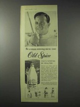 1958 Old Spice After Shave Lotion Ad - Be a Man - £14.45 GBP