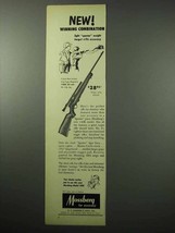 1956 Mossberg 140K Rifle Ad - New Winning Combination - £14.48 GBP