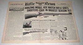 1956 Remington 40x Match Rifle Ad - Amazing - $18.49