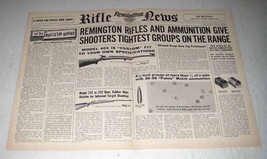 1956 Remington Model 40x Match Rifle, 722 Rifle Ad - $18.49
