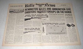 1956 Remington Model 40x Match Rifle, 722 Rifle Ad - £13.88 GBP