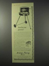 1958 Army and Navy Stores Ad - Barbecue Party - £14.78 GBP