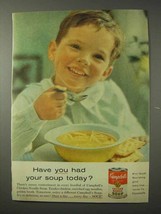 1958 Campbell's Chicken Noodle Soup Ad - Have You Had? - $18.49