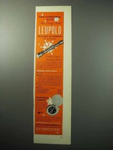 1958 Leupold Ad - Scopes, Sportsman Compass - £14.54 GBP