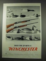 1959 Winchester Model 12 and Model 50 Shotgun Ad - £14.61 GBP