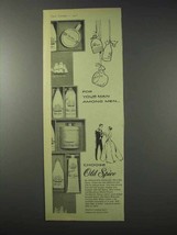 1958 Old Spice Toiletries Ad - For Your Man Among Men - $18.49
