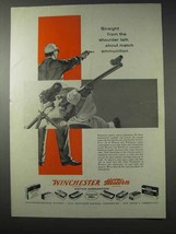 1958 Winchester Western Match Ammunition Ad - $18.49