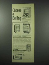 1959 Belling Heater Ad - Princess, Countess, Zephyr - £14.45 GBP