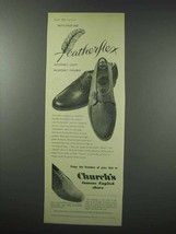 1959 Church&#39;s Monk, Savoy Shoes Ad - Featherflex - £14.53 GBP