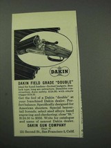 1959 Dakin  Field Grade Double Shotgun Ad - $18.49