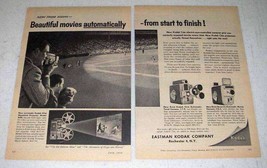 1959 Kodak Camera Ad - 8mm Kodak Cine Automatic Turret - $18.49